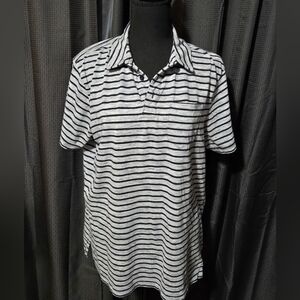 Men's Cape Juby striped polo size large